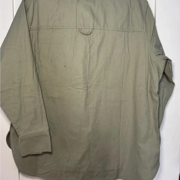 NWT Everlane womens Sage Green Shirt Jacket utility - Picture 3 of 4